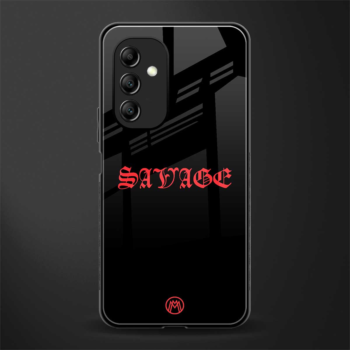 savage back phone cover | glass case for samsung galaxy a14 5g