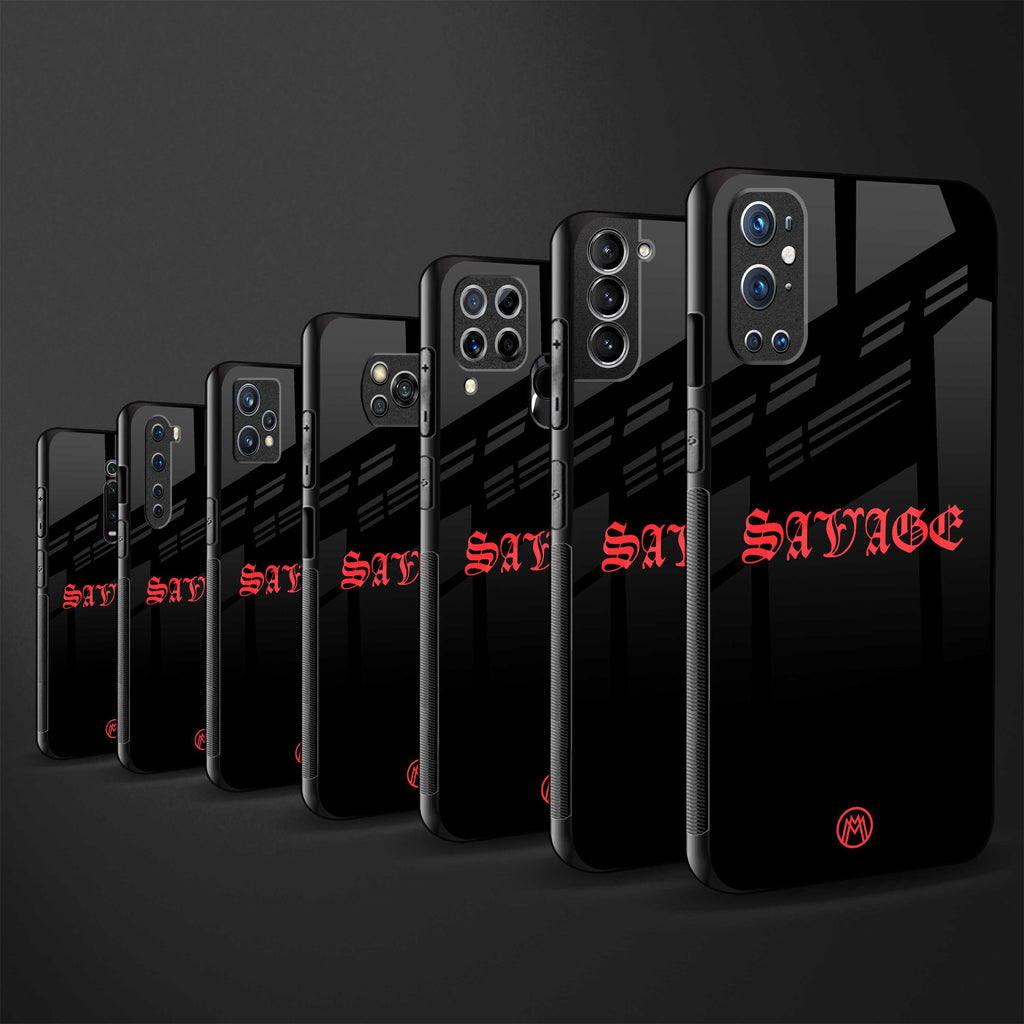 savage glass case for realme 7 image-3