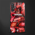 scorpio aesthetic collage glass case for oppo reno 3 pro image
