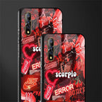 scorpio aesthetic collage glass case for vivo s1 image-2