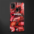 scorpio aesthetic collage glass case for samsung galaxy f41 image