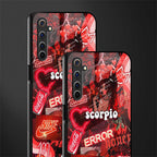 scorpio aesthetic collage glass case for realme 6 image-2