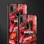 scorpio aesthetic collage glass case for redmi 7redmi y3 image-2