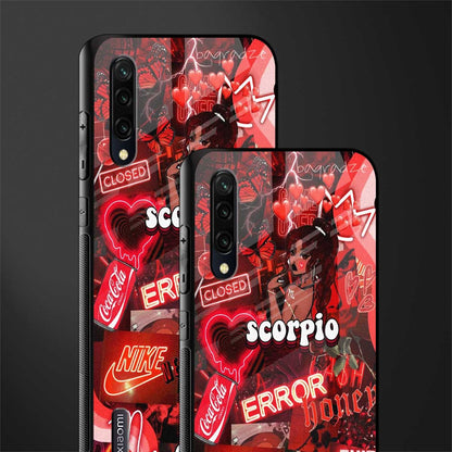 scorpio aesthetic collage glass case for mi a3 redmi a3 image-2