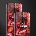 scorpio aesthetic collage glass case for redmi k20 pro image-2