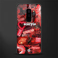 scorpio aesthetic collage glass case for samsung galaxy s9 plus image