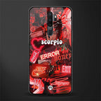 scorpio aesthetic collage glass case for oppo a5 2020 image