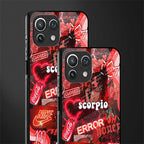scorpio aesthetic collage glass case for mi 11 lite image-2