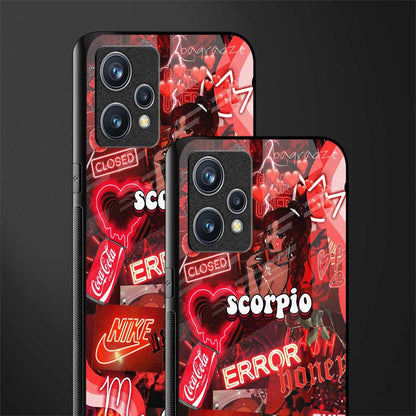 scorpio aesthetic collage glass case for realme 9 4g image-2