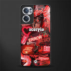 scorpio aesthetic collage glass case for oneplus nord ce 2 5g image