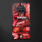 scorpio aesthetic collage glass case for mi 10i image
