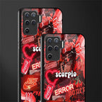 scorpio aesthetic collage glass case for oppo f19 pro image-2