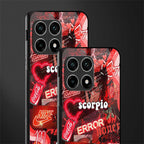 scorpio aesthetic collage glass case for oneplus 10 pro 5g image-2