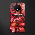 scorpio aesthetic collage glass case for oneplus 7t image