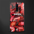 scorpio aesthetic collage glass case for oneplus 8 image