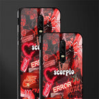 scorpio aesthetic collage glass case for oneplus 6 image-2