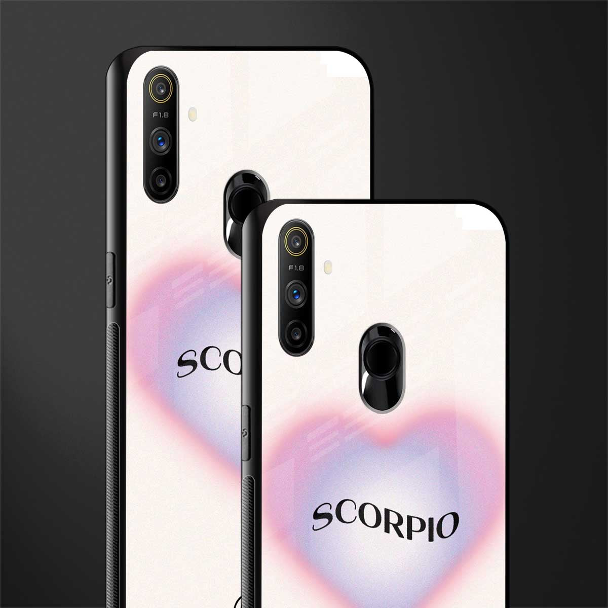scorpio minimalistic glass case for realme narzo 10a image-2