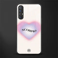 scorpio minimalistic glass case for oppo reno 3 pro image