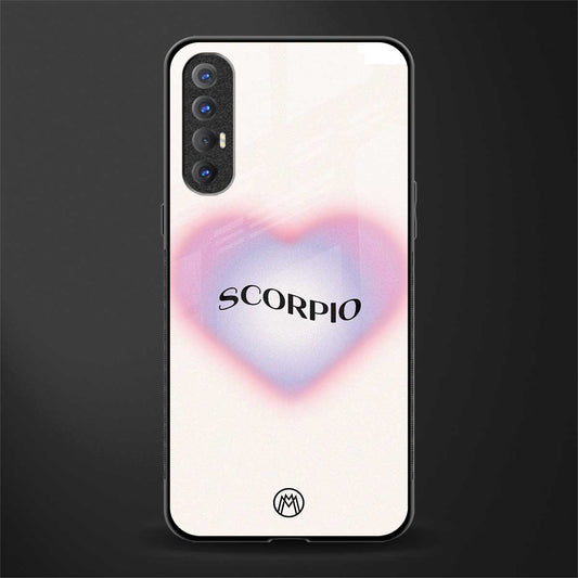 scorpio minimalistic glass case for oppo reno 3 pro image