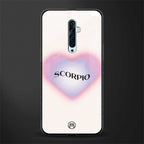 scorpio minimalistic glass case for oppo reno 2f image