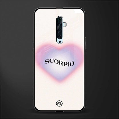 scorpio minimalistic glass case for oppo reno 2f image