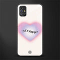 scorpio minimalistic glass case for samsung galaxy m51 image