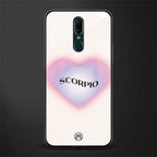 scorpio minimalistic glass case for oppo a9 image