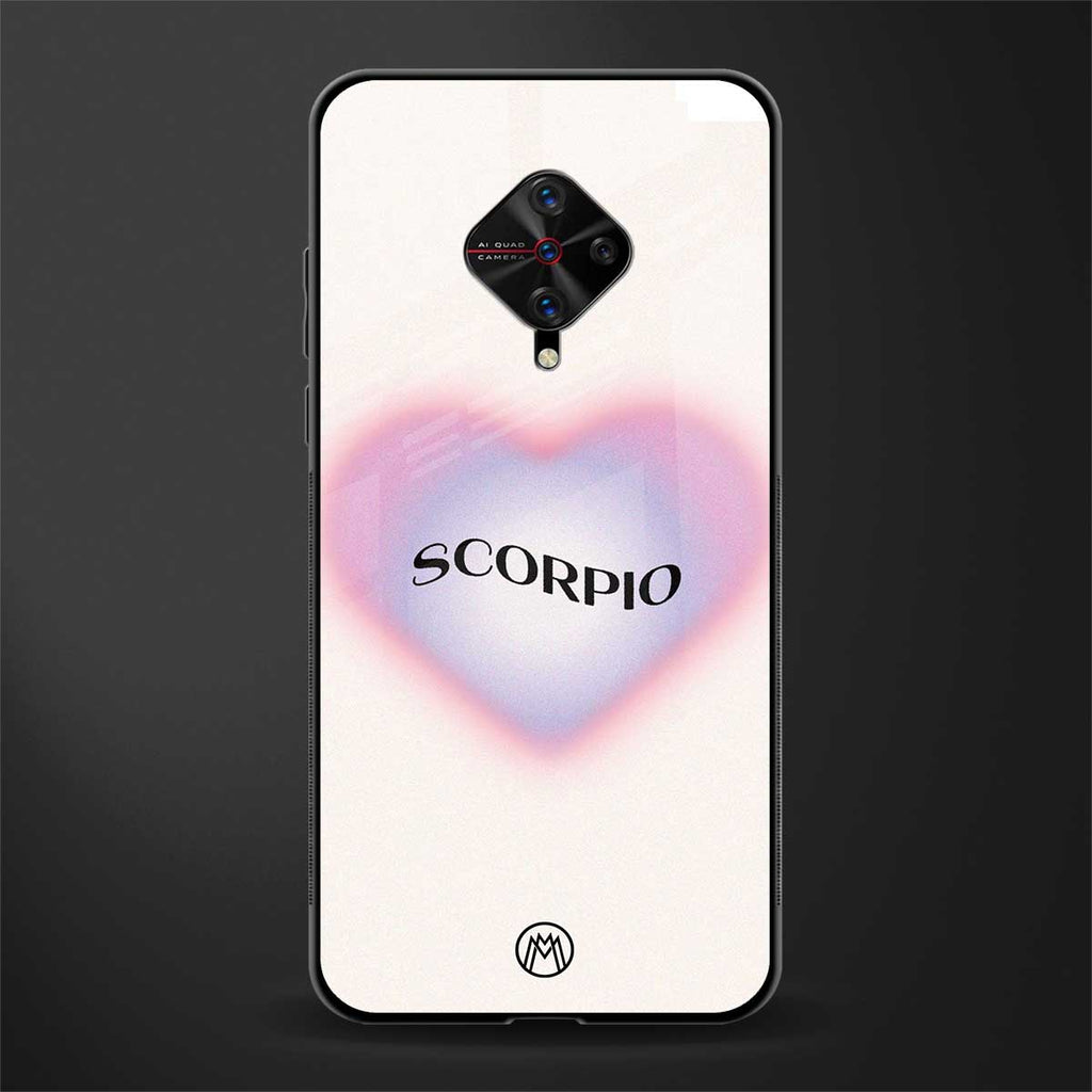 scorpio minimalistic glass case for vivo s1 pro image