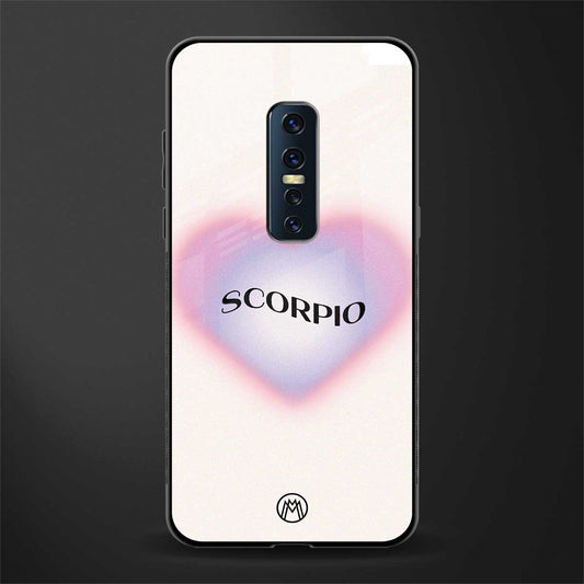 scorpio minimalistic glass case for vivo v17 pro image