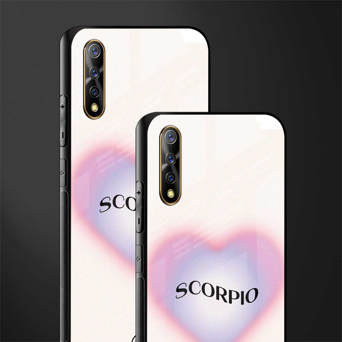 scorpio minimalistic glass case for vivo s1 image-2