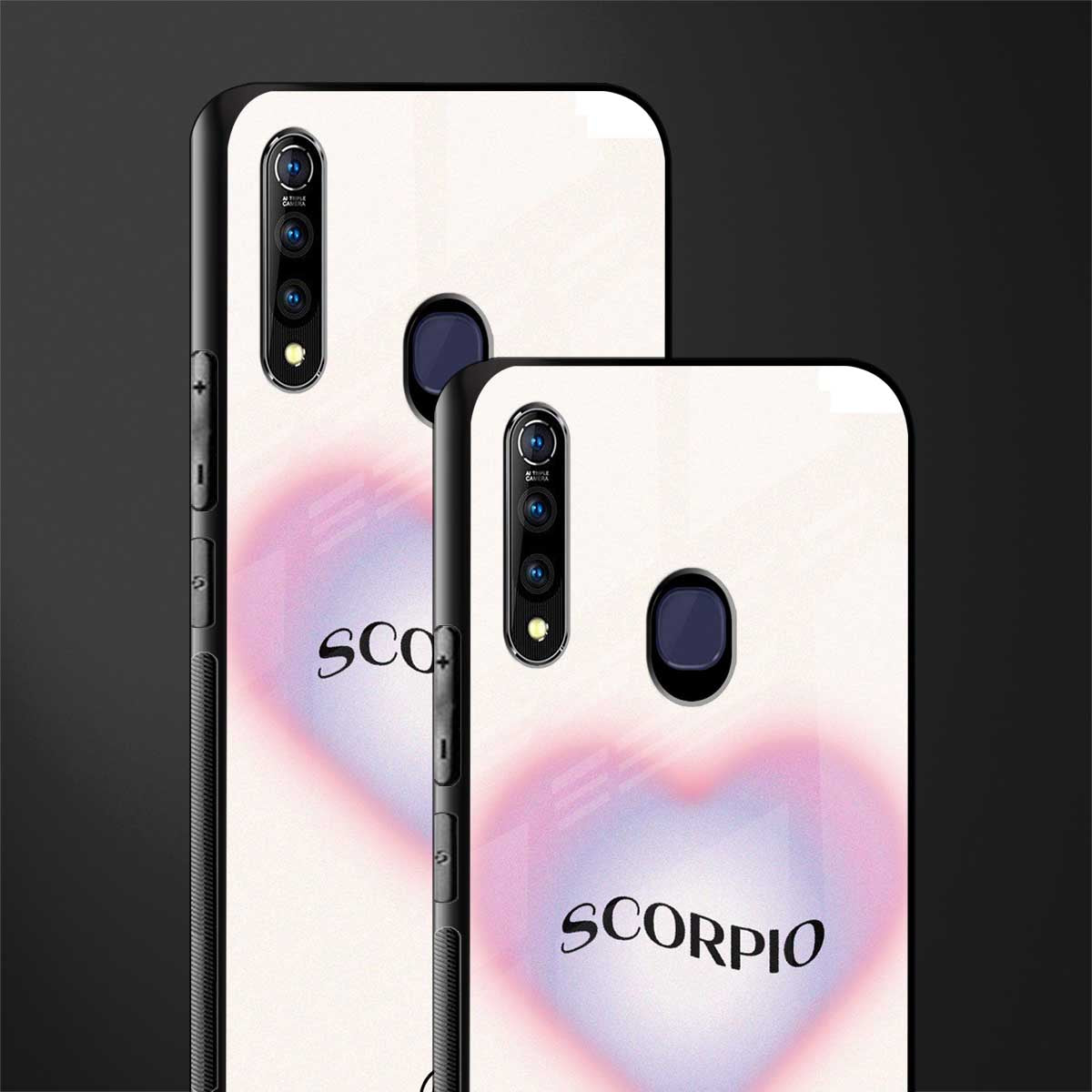 scorpio minimalistic glass case for vivo z1 pro image-2