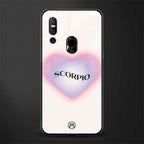 scorpio minimalistic glass case for vivo v15 image