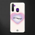 scorpio minimalistic glass case for realme 5i image