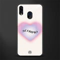 scorpio minimalistic glass case for samsung galaxy m10s image