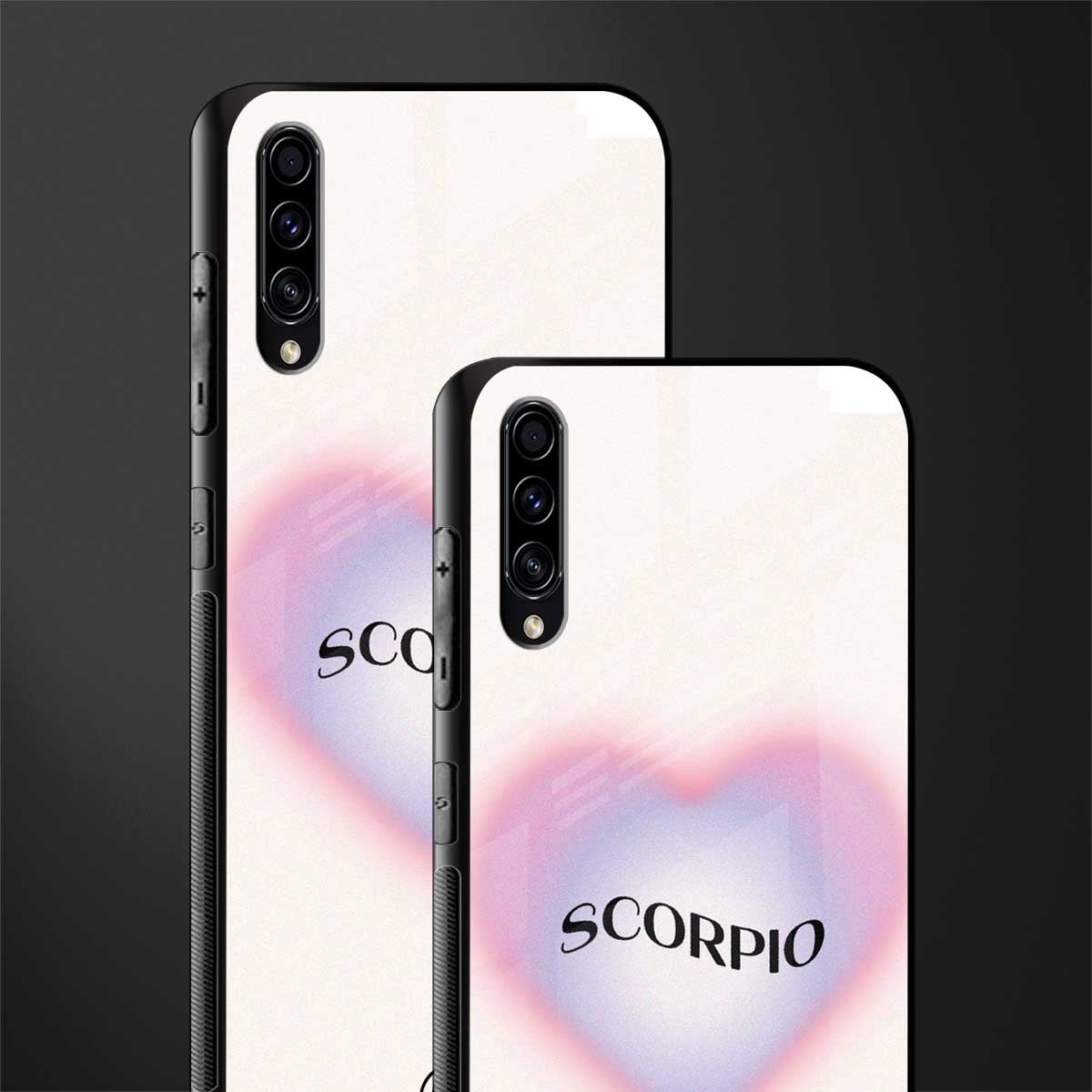 scorpio minimalistic glass case for samsung galaxy a70 image-2