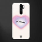 scorpio minimalistic glass case for redmi note 8 pro image