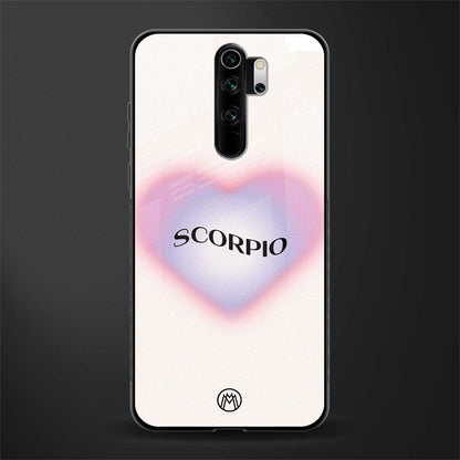 scorpio minimalistic glass case for redmi note 8 pro image