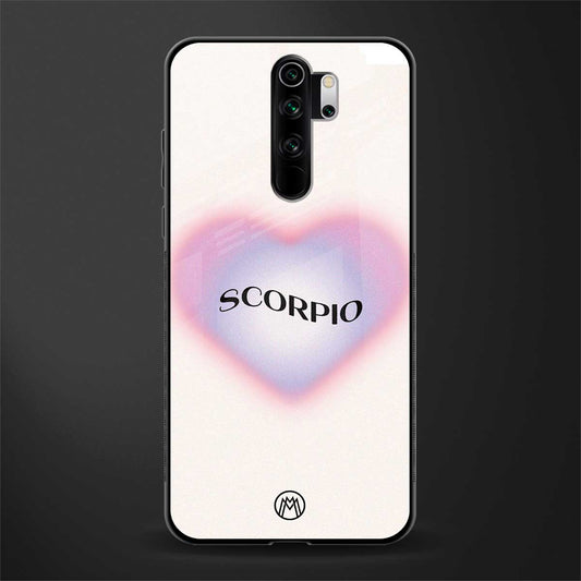 scorpio minimalistic glass case for redmi note 8 pro image