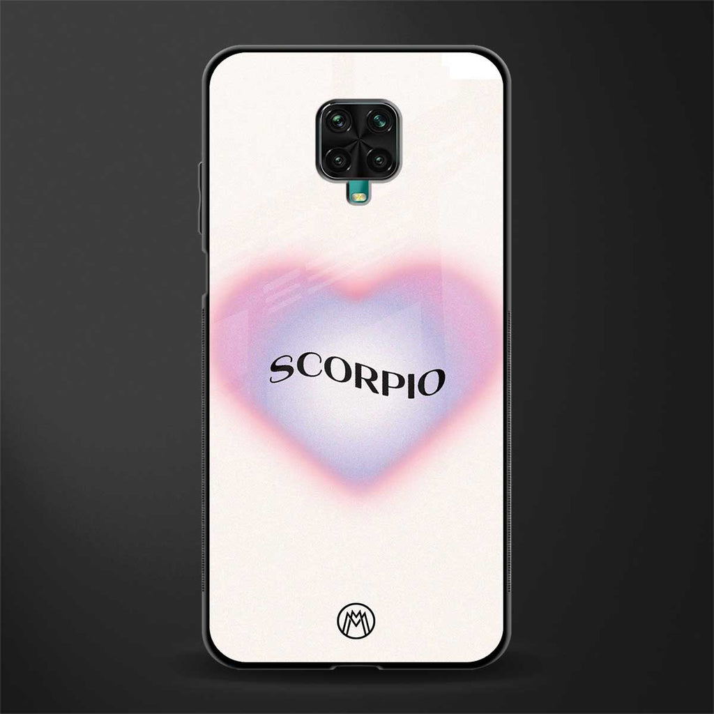 scorpio minimalistic glass case for poco m2 pro image