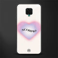 scorpio minimalistic glass case for redmi note 9 pro image