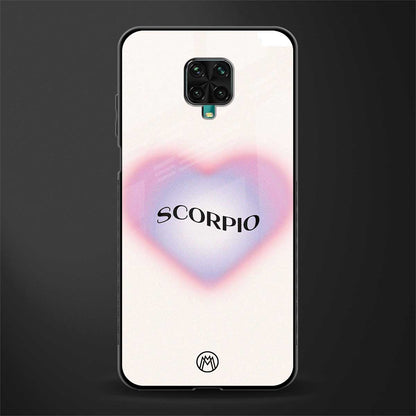 scorpio minimalistic glass case for redmi note 9 pro max image