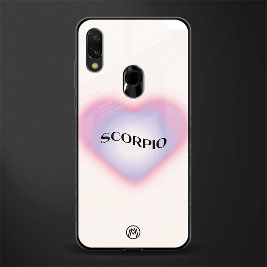 scorpio minimalistic glass case for redmi note 7s image