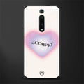 scorpio minimalistic glass case for redmi k20 image