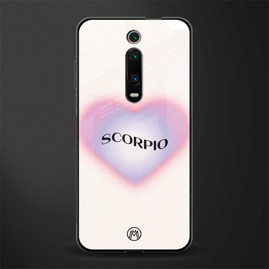 scorpio minimalistic glass case for redmi k20 image