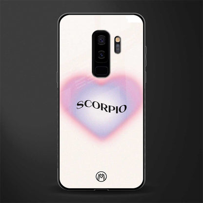 scorpio minimalistic glass case for samsung galaxy s9 plus image