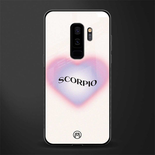 scorpio minimalistic glass case for samsung galaxy s9 plus image