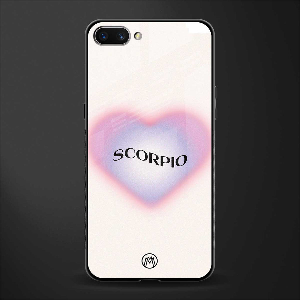scorpio minimalistic glass case for realme c1 image