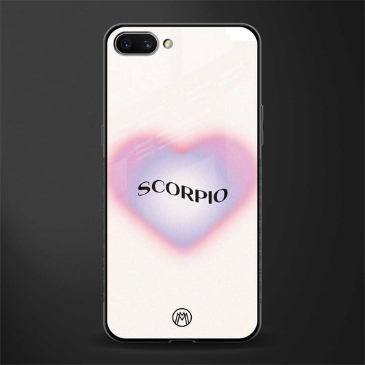 scorpio minimalistic glass case for realme c1 image