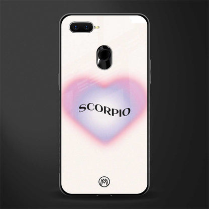 scorpio minimalistic glass case for oppo a12 image