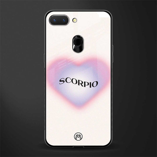 scorpio minimalistic glass case for oppo a5 image